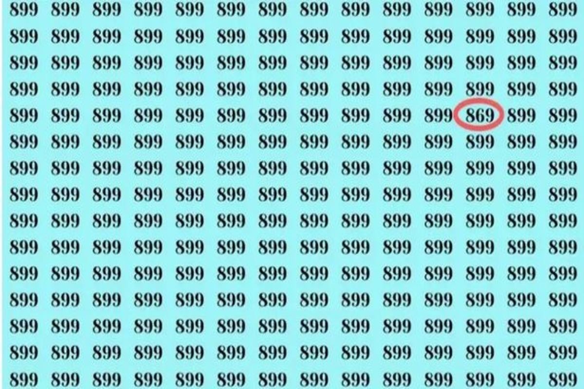 یک عدد با بقیه فرق دارد