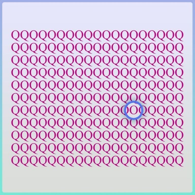 یک پازل چالش برانگیز IQ: فقط افراد خوش شانس حرف پنهان 