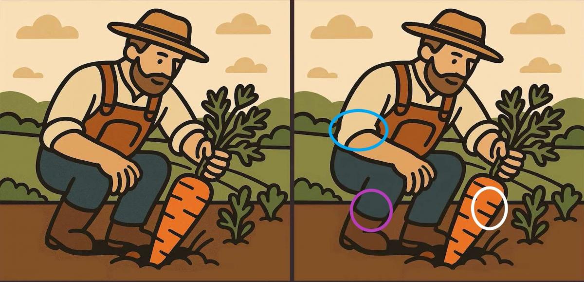 تست هوش جالب: سعی کنید سه تفاوت را در یک عکس در 19 ثانیه پیدا کنید